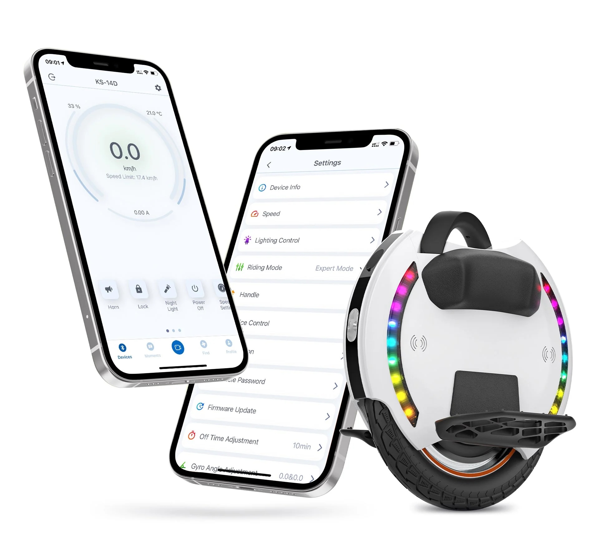 Chytré ovládání KingSong KS-14D